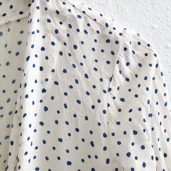 FREE PEOPLE Makin Waves Polka Dot Bodysuit Size Small - Picture 5 of 11